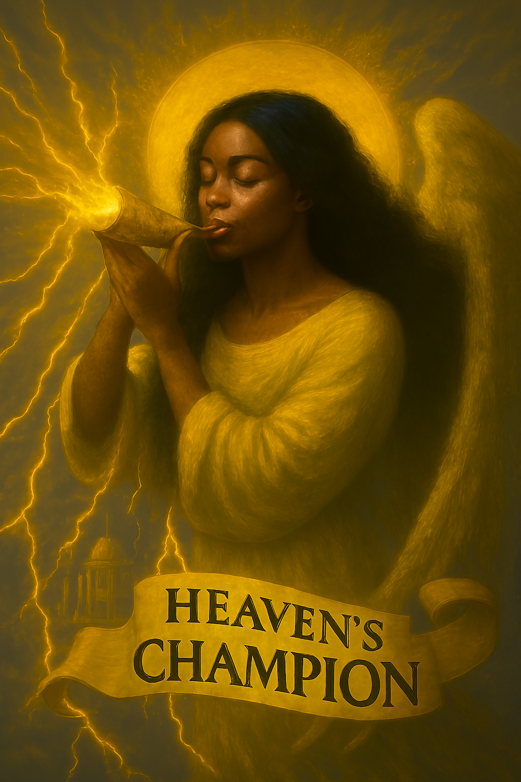 Heaven's Champion — book cover by Shantal 'Starr' Taylor